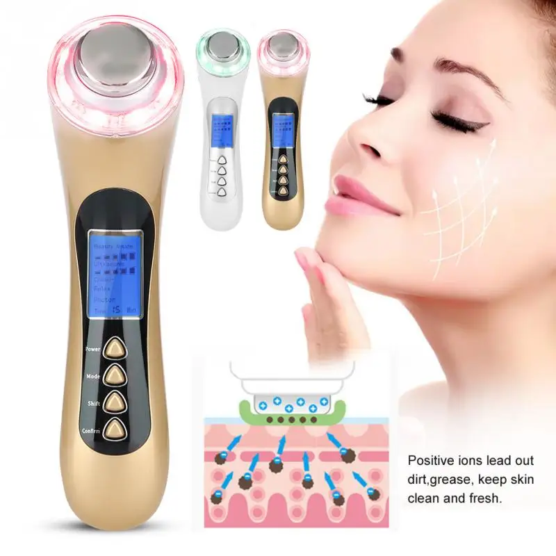 5-IN-1 Ultrasonic Beauty Machine Nano Photon Therapy Massager Skin Care Anti-aging Wrinkle Removal Skin Rejuvenation Machine
5-IN-1 Ultrasonic Beauty Machine Nano Photon Therapy Massager Skin Care Anti-aging Wrinkle Removal Skin Rejuvenation Machine