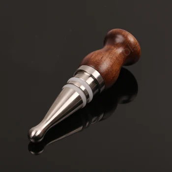 Diy Handmade black walnut Wine cork stopper Creative wood DIY sytools black walnut wood 316# stainless steel edible and sealing
Diy Handmade black walnut Wine cork stopper Creative wood DIY sytools black walnut wood 316# stainless steel edible and sealing