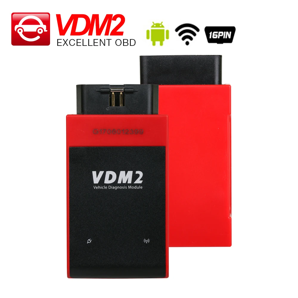 UCANDAS VDM2 Wifi full systems Auto Diagnostic Scanner VDM 2 for Android VDM II code reader same as VDM vpecker and easydiag
UCANDAS VDM2 Wifi full systems Auto Diagnostic Scanner VDM 2 for Android VDM II code reader same as VDM vpecker and easydiag