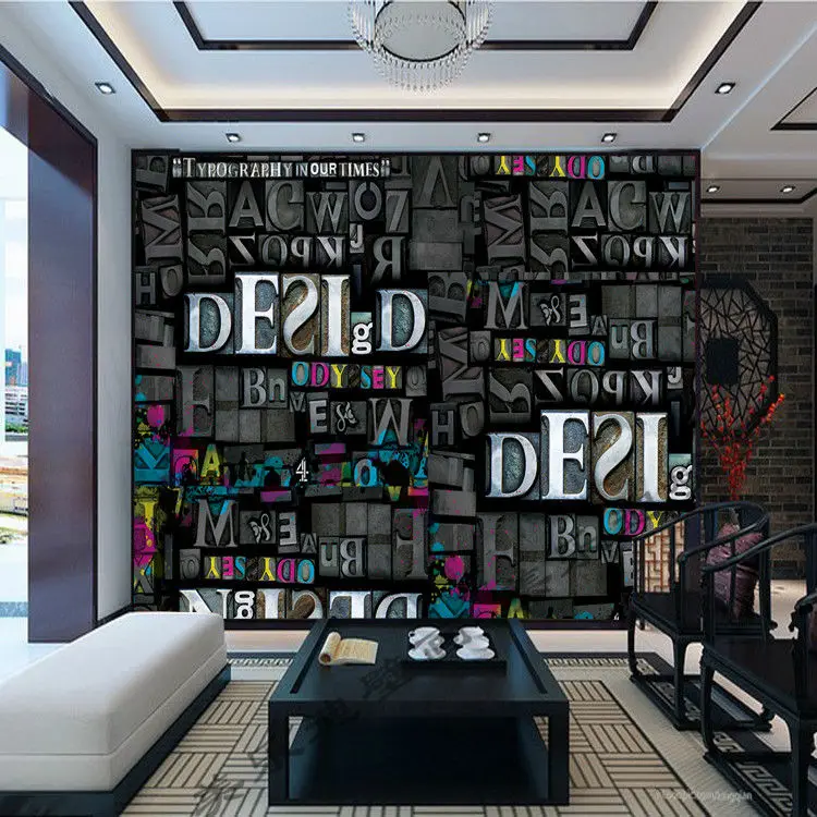 Personalized Custom photo wallpaper 3D Letters Wall Mural Wallpaper Kid Room Decor Bedroom Bar Sitting room Interior Design Gray
Personalized Custom photo wallpaper 3D Letters Wall Mural Wallpaper Kid Room Decor Bedroom Bar Sitting room Interior Design Gray