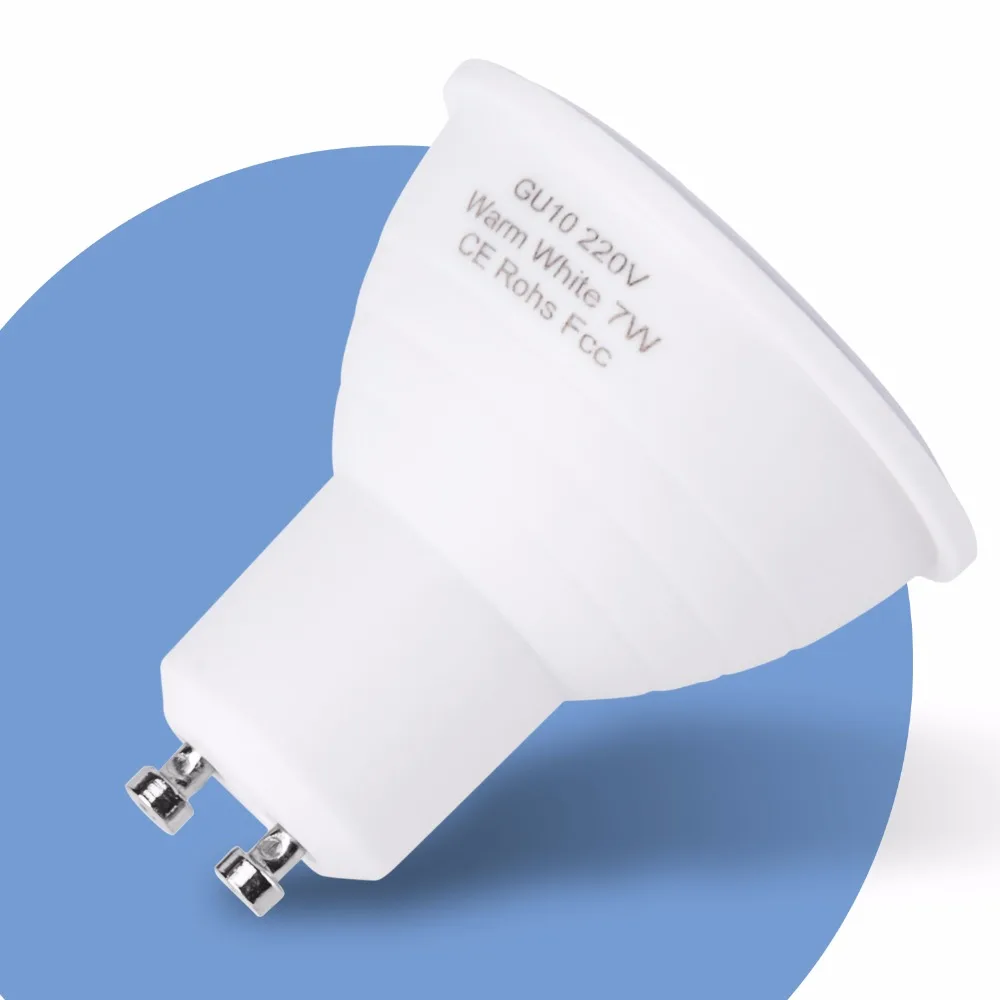GU10 LED Bulb MR16 GU5.3 LED Lamp 220V Spotlight 5W 7W Lampada LED Energy Saving Home Lighting For Living room Hallway bombillas
GU10 LED Bulb MR16 GU5.3 LED Lamp 220V Spotlight 5W 7W Lampada LED Energy Saving Home Lighting For Living room Hallway bombillas
