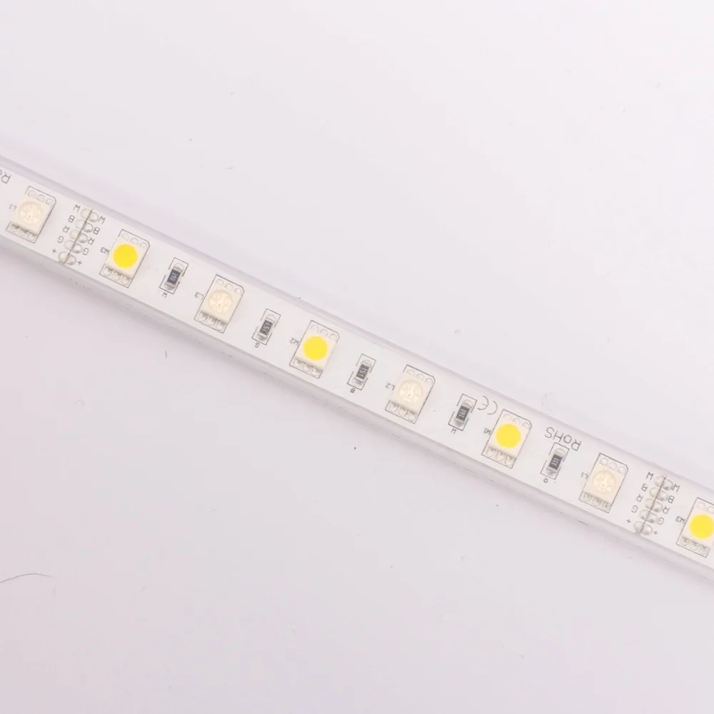 SuperNight Waterproof IP67 RGBWW LED Strip 5M SMD 5050 60LEDsm Outdoor Garden Flexible Tape Light High Brightness LED Lamp Band (11)