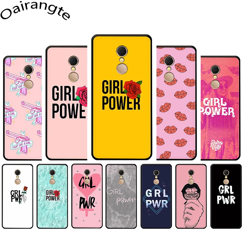 Girl power Feminist Soft phone cover case for Redmi 4A 4X 5 6 5A 6A 7 Go Note 5 6 7 Pro
Girl power Feminist Soft phone cover case for Redmi 4A 4X 5 6 5A 6A 7 Go Note 5 6 7 Pro