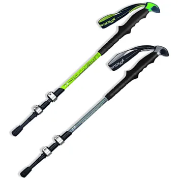 New 7075 Metal Lock Padded Trekking Pole Cane Outdoor Mountaineering Hiking Stick Replaceable Stick Tip Walking Stick
New 7075 Metal Lock Padded Trekking Pole Cane Outdoor Mountaineering Hiking Stick Replaceable Stick Tip Walking Stick