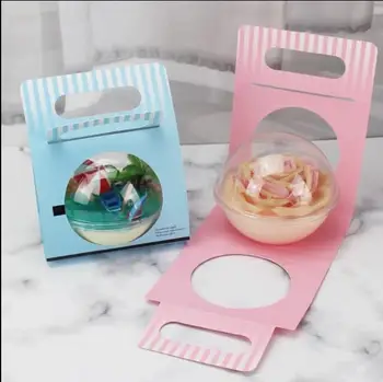 10PCS Hand-held transparent ball cup cake Musk box pulp spherical cake box wedding cake box
10PCS Hand-held transparent ball cup cake Musk box pulp spherical cake box wedding cake box