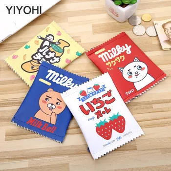 YIYOHI Creative Candy Snacks Coin Purse Children PU Leather Zipper Change Purse Women Wallet Holders Mini Money Bag Kids Gift
YIYOHI Creative Candy Snacks Coin Purse Children PU Leather Zipper Change Purse Women Wallet Holders Mini Money Bag Kids Gift