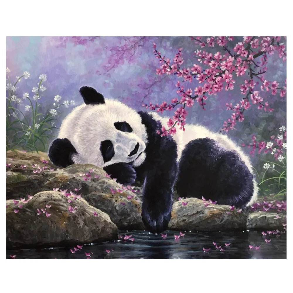 Diy Diamond Painting Cross Stitch Panda Resting On The Stone Needlework 3D Diamond Embroidery Full Round Mosaic Decoration Resin
Diy Diamond Painting Cross Stitch Panda Resting On The Stone Needlework 3D Diamond Embroidery Full Round Mosaic Decoration Resin