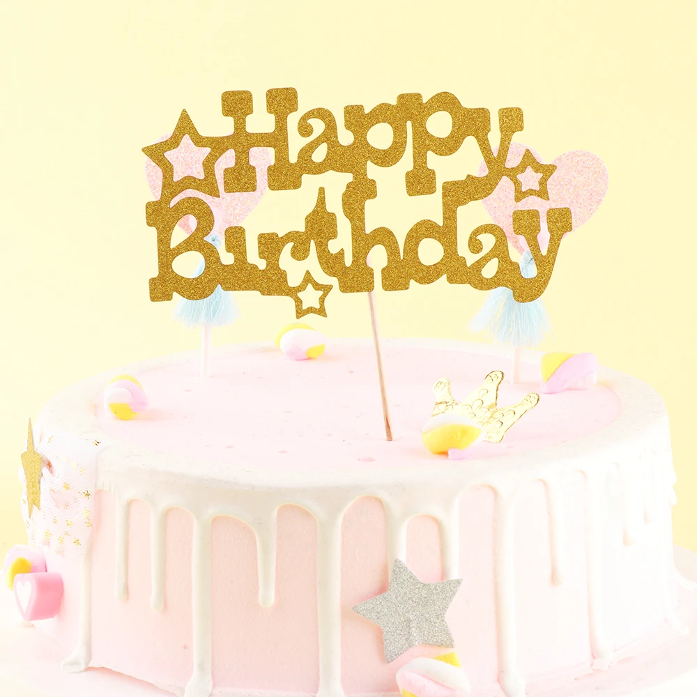 5Pcs Gold/Silver Happy Birthday Cake Decoration Cake Flags Cupcake Birthday Cake Topper Birthday Party Decor Supplies for Kids
5Pcs Gold/Silver Happy Birthday Cake Decoration Cake Flags Cupcake Birthday Cake Topper Birthday Party Decor Supplies for Kids