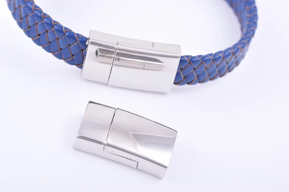 4 Colors 10 Sets 11.0x3.0mm Glue-in End Flat Magnetic Jewelry Clasp for Leather Bracelet Making Jewelry Findings ---CLP1306
4 Colors 10 Sets 11.0x3.0mm Glue-in End Flat Magnetic Jewelry Clasp for Leather Bracelet Making Jewelry Findings ---CLP1306
