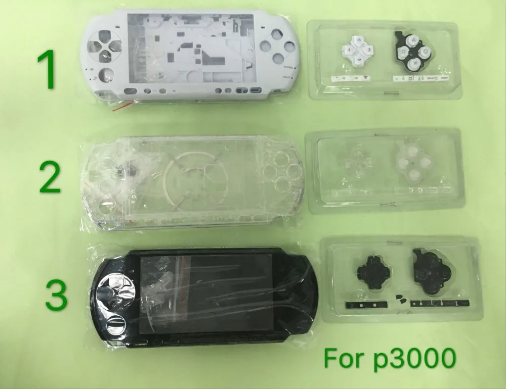 Replacement full housing shell cover case with buttons kit For PS3000 PSP 3000 Old Version Game Console
Replacement full housing shell cover case with buttons kit For PS3000 PSP 3000 Old Version Game Console