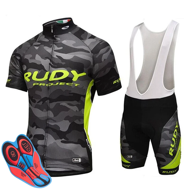 RUDY Fluorescent yellow Cycling Jersey Set Summer Men Racing Bicycle Clothing Suit Breathable Mountain Bike Clothes Sportwears
RUDY Fluorescent yellow Cycling Jersey Set Summer Men Racing Bicycle Clothing Suit Breathable Mountain Bike Clothes Sportwears