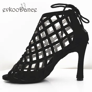 Latin Dancing Shoes For Women Zapatos De Baile Black Nubuck With Rhinostone Size US 4-12 10cm High Heel Professional NL259
Latin Dancing Shoes For Women Zapatos De Baile Black Nubuck With Rhinostone Size US 4-12 10cm High Heel Professional NL259