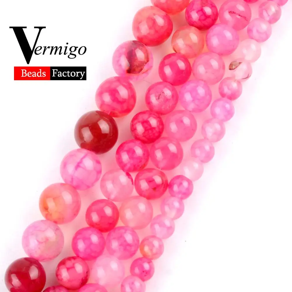 Free Shipping Fuchsia Cracked Agates Round Beads Natural Stone Loose Beads For Jewelry Making 6 8 10mm Pick Size Diy Bracelet
Free Shipping Fuchsia Cracked Agates Round Beads Natural Stone Loose Beads For Jewelry Making 6 8 10mm Pick Size Diy Bracelet