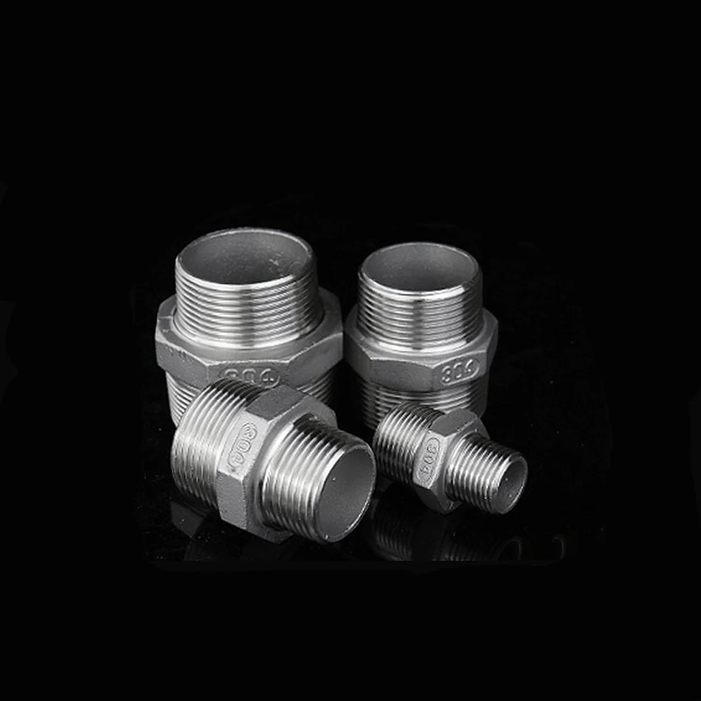 1/8" 1/4" 3/8" 1/2" 3/4" 1" 2" BSPT Reducer Hex Nipple 304 Stainless Steel Pipe Fitting Water Gas Oil
1/8" 1/4" 3/8" 1/2" 3/4" 1" 2" BSPT Reducer Hex Nipple 304 Stainless Steel Pipe Fitting Water Gas Oil