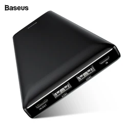 Baseus 20000 мАч power Bank USB C быстрое зарядное устройство 20000 мАч повербанк для iPhone Xiaomi Портативный внешний аккумулятор power bank