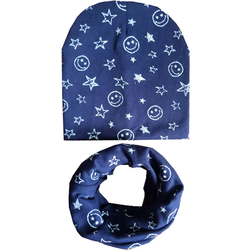 2019 Autumn Winter Baby Hat Set Star Smile Baby Head Cover Spring Warm Neck Collar Kids Beanies Sets Cotton Children Hat Scarf
2019 Autumn Winter Baby Hat Set Star Smile Baby Head Cover Spring Warm Neck Collar Kids Beanies Sets Cotton Children Hat Scarf