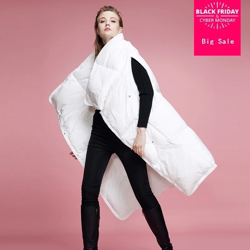 S-7XL plus size winter 90% real duck down vest coat fashion brand high collar with big pockets longger warm down coat wj1501
S-7XL plus size winter 90% real duck down vest coat fashion brand high collar with big pockets longger warm down coat wj1501
