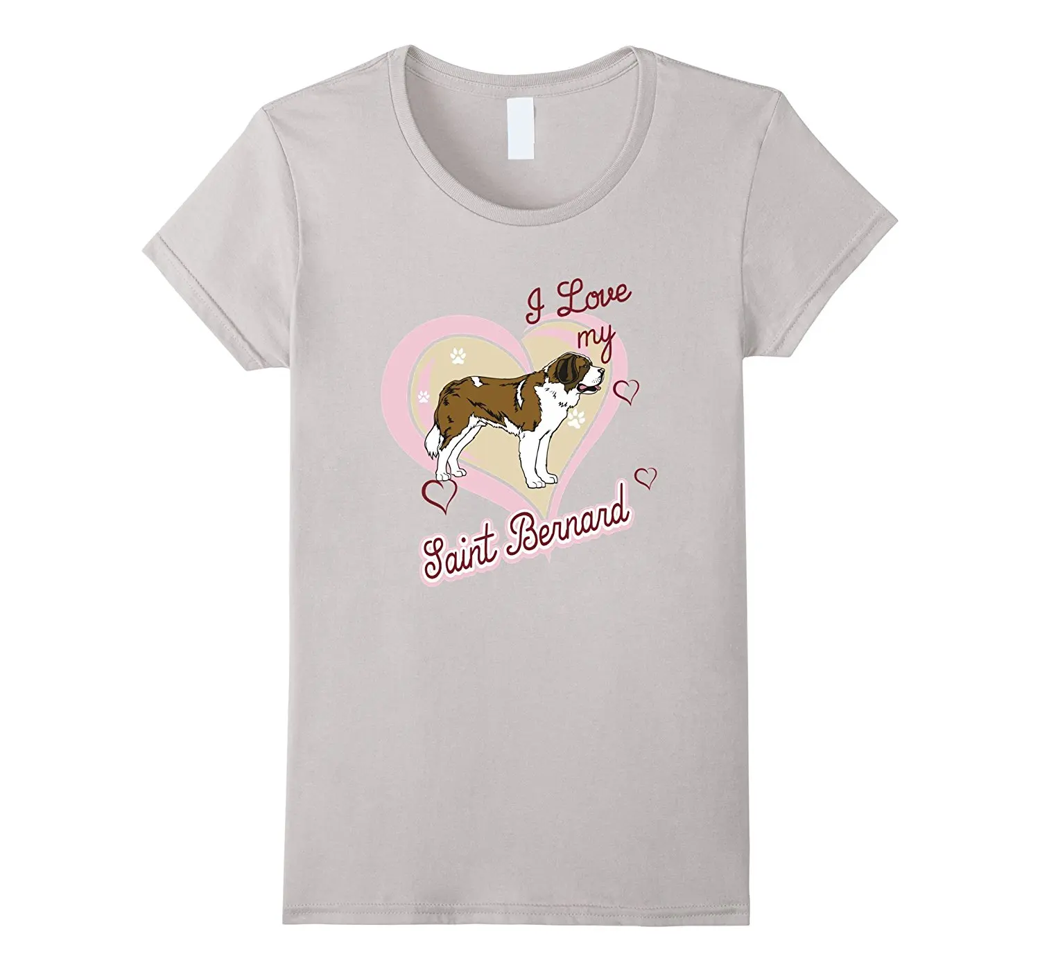 I Love My Saint Bernard Dog Breed Animal Dogs T-Shirt Summer Women Short Sleeve T Shirt Lady Printed Short Sleeve Tees
I Love My Saint Bernard Dog Breed Animal Dogs T-Shirt Summer Women Short Sleeve T Shirt Lady Printed Short Sleeve Tees