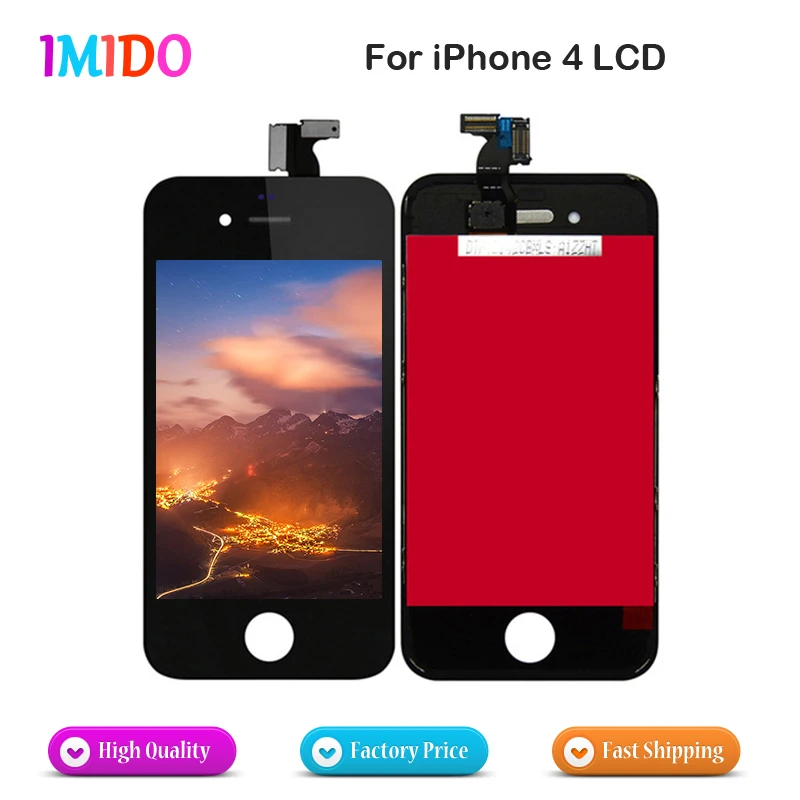 100PCS/LOT LCD For iPhone 4G/4s Touch Screen With Digitizer Display Assembly Complete Replacement in stock fast shipping
100PCS/LOT LCD For iPhone 4G/4s Touch Screen With Digitizer Display Assembly Complete Replacement in stock fast shipping