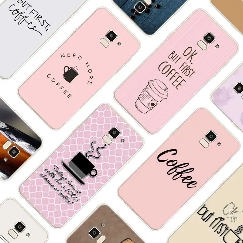 Silicone Soft Phone Case Ok But First Coffee For Samsung Galaxy j8 j7 j6 j5 j4 j3 Prime Plus 2018 2017 2016
Silicone Soft Phone Case Ok But First Coffee For Samsung Galaxy j8 j7 j6 j5 j4 j3 Prime Plus 2018 2017 2016