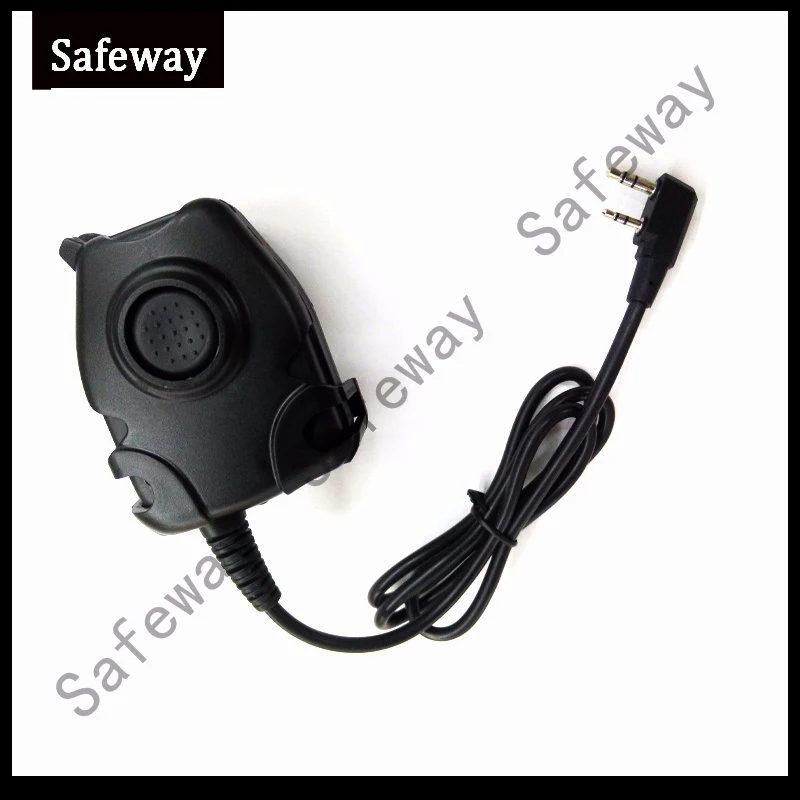 Waterproof PTT Cable for Z Tactical headset ComtacII H50 MSA SORDIN H60 HD03 Headset for Kenwood for Baofeng two way radio
Waterproof PTT Cable for Z Tactical headset ComtacII H50 MSA SORDIN H60 HD03 Headset for Kenwood for Baofeng two way radio