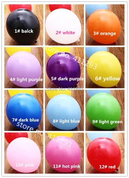12inch 2.8g Matte Balloons assorted colors ballons birthday party balloons wholesale High quality Fast shipping 5000pcs
12inch 2.8g Matte Balloons assorted colors ballons birthday party balloons wholesale High quality Fast shipping 5000pcs