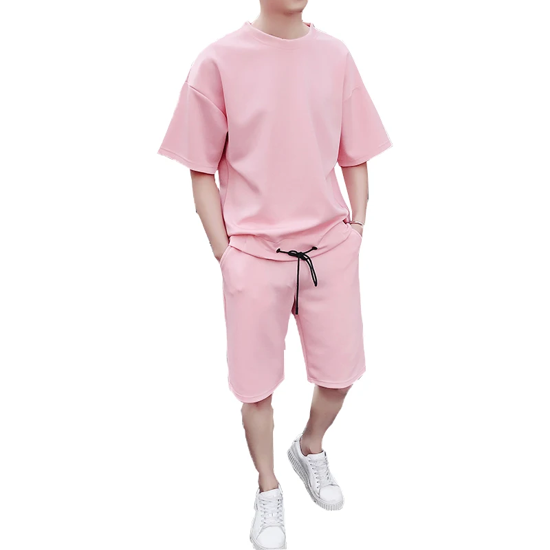 Men's Sets T Shirts+shorts Men Brand Two piece suit tracksuit 2019 Male Casual Tshirts Workout Fitness Sets jogger suits for men
Men's Sets T Shirts+shorts Men Brand Two piece suit tracksuit 2019 Male Casual Tshirts Workout Fitness Sets jogger suits for men