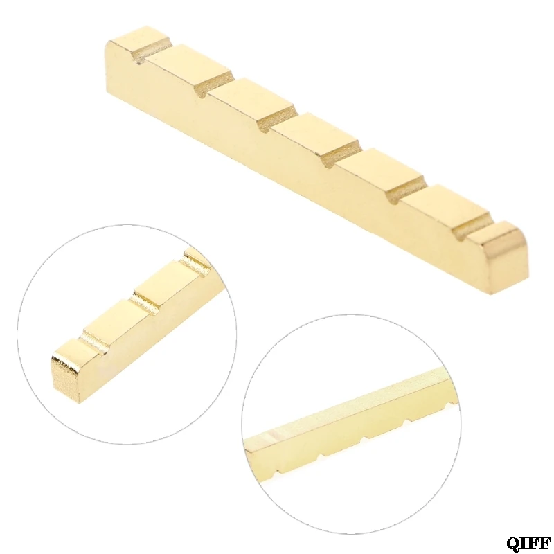 6 String Metal Guitar Locking Nut for ST Electric Guitar Parts Replacement 42mm MAR28
6 String Metal Guitar Locking Nut for ST Electric Guitar Parts Replacement 42mm MAR28