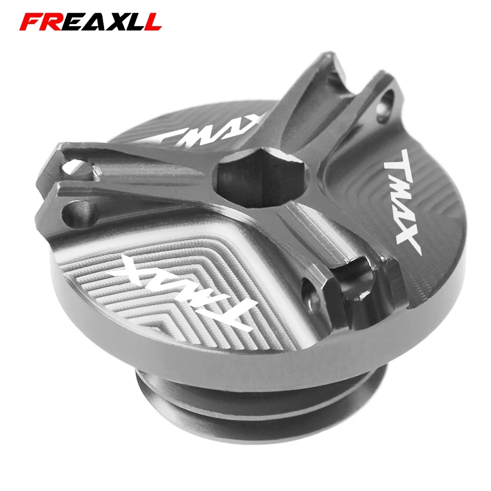 

Motorcycle Motocross For YAMAHA TMAX T-MAX TMAX530 TMAX500 TMAX 500 530 SX DX XP530 CNC Engine Oil Cap Filler Cover 2017 2018