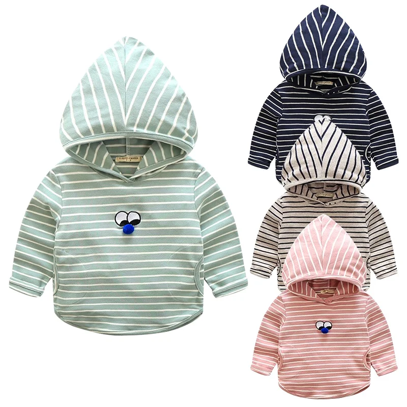 Cute Boy Hoody Cotton Long Sleeve Toddler Tops Striped Kids Clothes Boys Hoodies With Eyes Boys Clothing 2017 Spring Autumn
Cute Boy Hoody Cotton Long Sleeve Toddler Tops Striped Kids Clothes Boys Hoodies With Eyes Boys Clothing 2017 Spring Autumn
