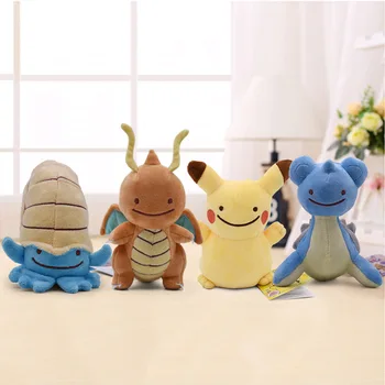 11-17cm Anime Pikachu Dragonite Lapras Omanyte Plush Toy Doll Soft Stuffed Animal Peluche Toys For Children Great Gift 
11-17cm Anime Pikachu Dragonite Lapras Omanyte Plush Toy Doll Soft Stuffed Animal Peluche Toys For Children Great Gift