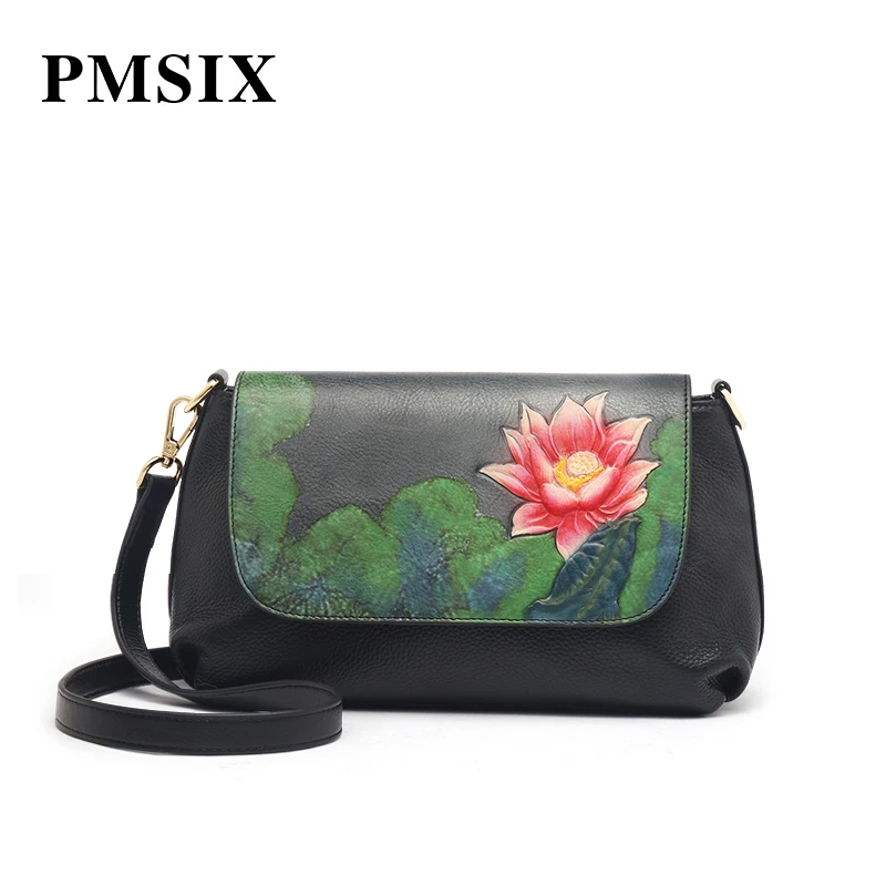 PMSIX Women Small Flap Bags Casual Genuine Leather Bag Small Shoulder Bag Vintage Female Crossbody Bag for Women
PMSIX Women Small Flap Bags Casual Genuine Leather Bag Small Shoulder Bag Vintage Female Crossbody Bag for Women