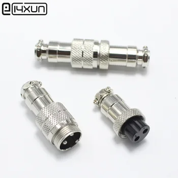 5sets=10pcs 2 Pin 16mm Male & Female Butt Joint Connector Kit GX16 2P Socket + Plug RS765 Aviation Plug Interface
5sets=10pcs 2 Pin 16mm Male & Female Butt Joint Connector Kit GX16 2P Socket + Plug RS765 Aviation Plug Interface