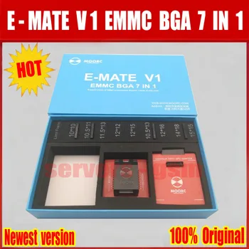 Latest version E-MATE V1 Emate box EMMC BGA 7 IN 1 Support 4 kinds of EMMC encapsulation Support 7 kinds of chips
Latest version E-MATE V1 Emate box EMMC BGA 7 IN 1 Support 4 kinds of EMMC encapsulation Support 7 kinds of chips