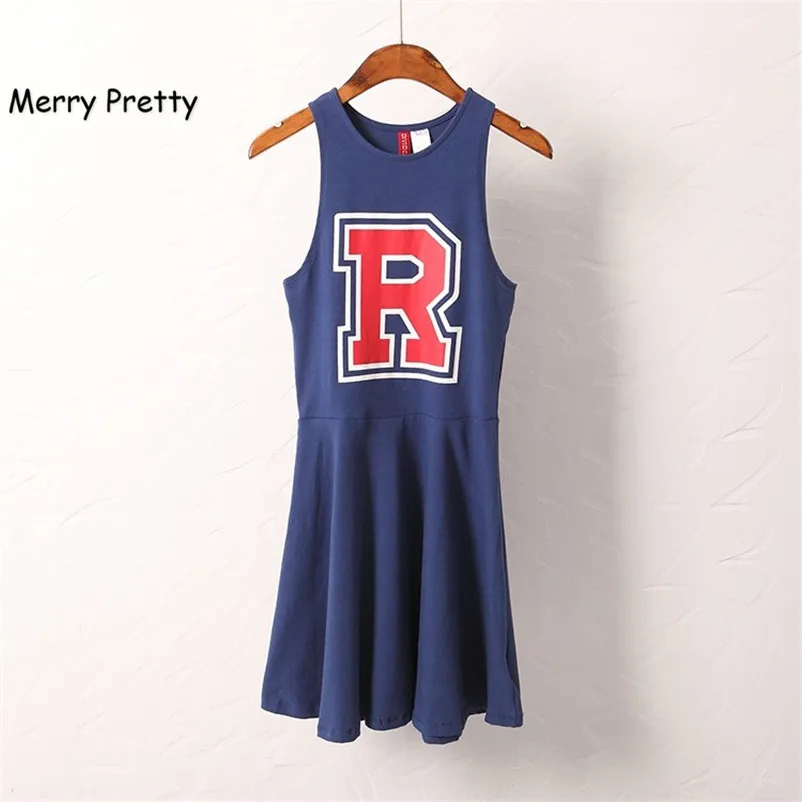 Merry Pretty New Sleeveless Women Summer Dress Letter Print O-neck Empire Sexy Slim Dresses Navy Blue Dresses Vestidos for girl
Merry Pretty New Sleeveless Women Summer Dress Letter Print O-neck Empire Sexy Slim Dresses Navy Blue Dresses Vestidos for girl