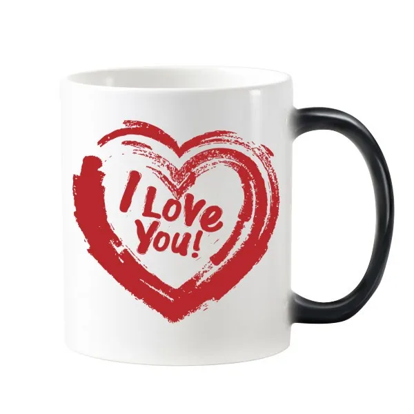 I Love You Red Heart Emotion word Illustration Pattern Morphing Heat Sensitive Changing Color Mug Cup Milk Coffee With Handles
I Love You Red Heart Emotion word Illustration Pattern Morphing Heat Sensitive Changing Color Mug Cup Milk Coffee With Handles