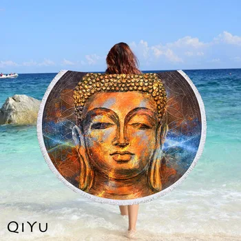 Buddha Round Beach Towel Microfiber Bath Towel Yoga Mat Tassels Blanket Gift Home Decor, free shipping
Buddha Round Beach Towel Microfiber Bath Towel Yoga Mat Tassels Blanket Gift Home Decor, free shipping