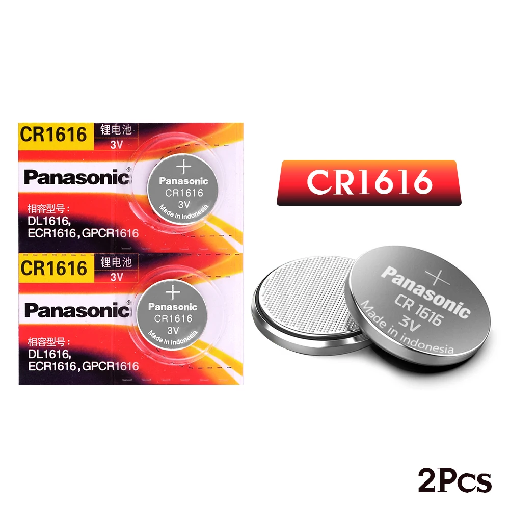 2pc original brand for PANASONIC cr1616 3v button cell coin batteries for watch DL1616 BR1616 ECR1616 5021LC L11 L28 KCR1616
2pc original brand for PANASONIC cr1616 3v button cell coin batteries for watch DL1616 BR1616 ECR1616 5021LC L11 L28 KCR1616