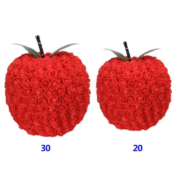 20/30cm Foam Apple Shape Artificial Rose Flowers DIY Wedding Home Decorations Birthday Love Valentine's Day Gift
20/30cm Foam Apple Shape Artificial Rose Flowers DIY Wedding Home Decorations Birthday Love Valentine's Day Gift