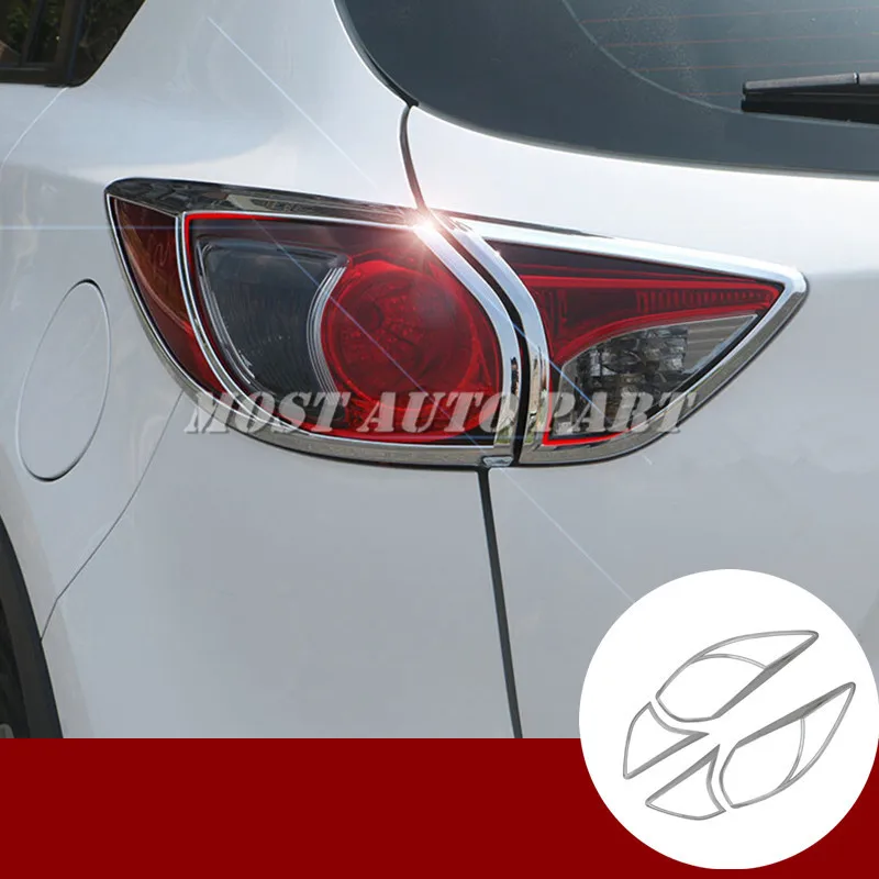 ABS Chrome Rear Tail Light Lamp Trim Cover 4pcs For Mazda CX-5 KE 2012-2016 Car accesories interior Car decoration
ABS Chrome Rear Tail Light Lamp Trim Cover 4pcs For Mazda CX-5 KE 2012-2016 Car accesories interior Car decoration
