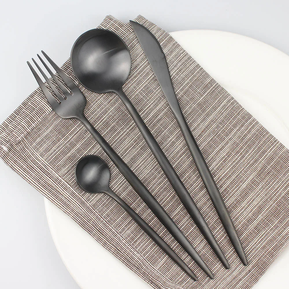Korean Stainless Steel Black Golden Cutlery Set Dinnerware Tableware Silverware Sets Gold Dinner Knife Cake Fork Drop Shipping
Korean Stainless Steel Black Golden Cutlery Set Dinnerware Tableware Silverware Sets Gold Dinner Knife Cake Fork Drop Shipping