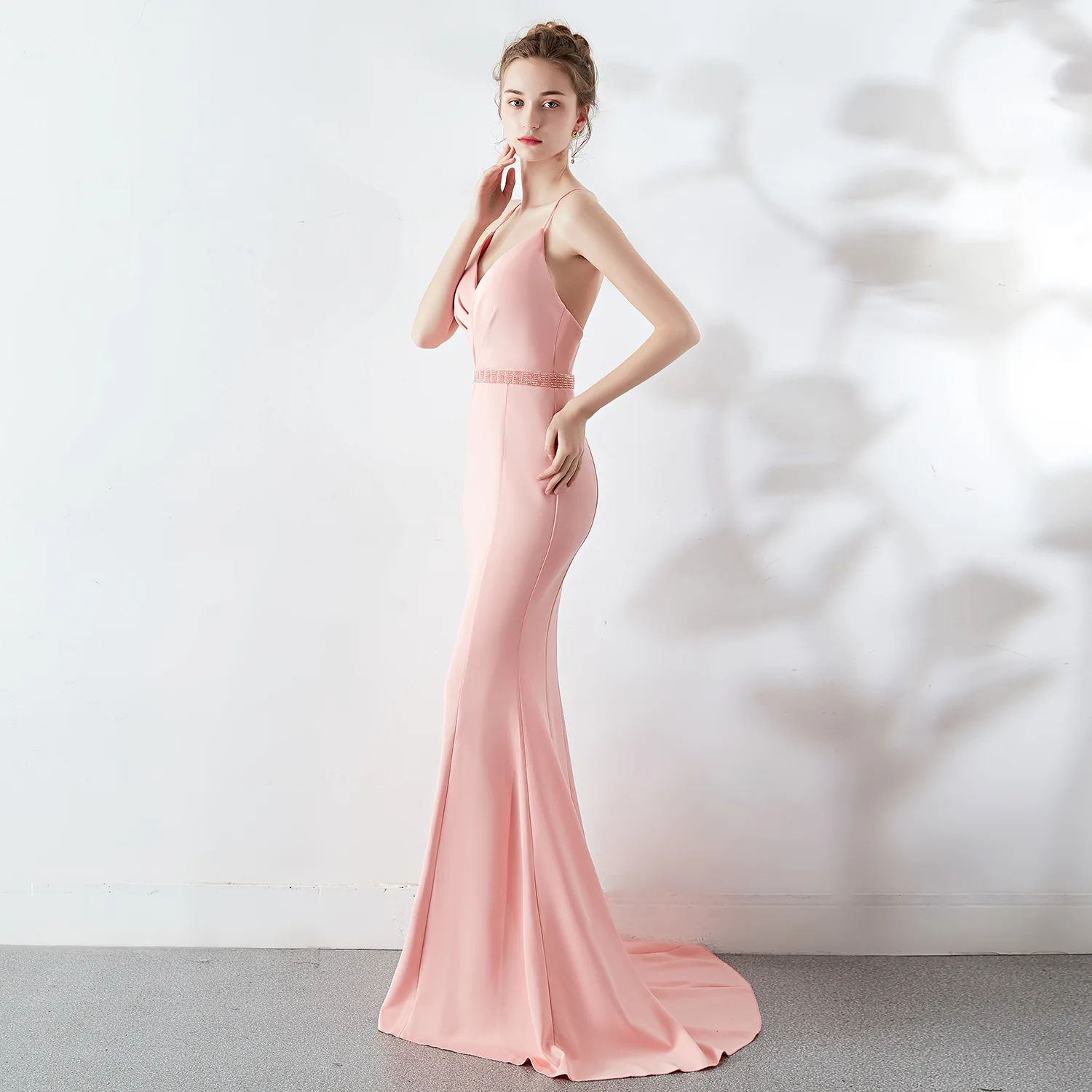 1502 # Trailing 7/Color Sexy Slim Party Dress Was Thin Package Hip Annual Meeting Host Party Club Ladies Evening
1502 # Trailing 7/Color Sexy Slim Party Dress Was Thin Package Hip Annual Meeting Host Party Club Ladies Evening
