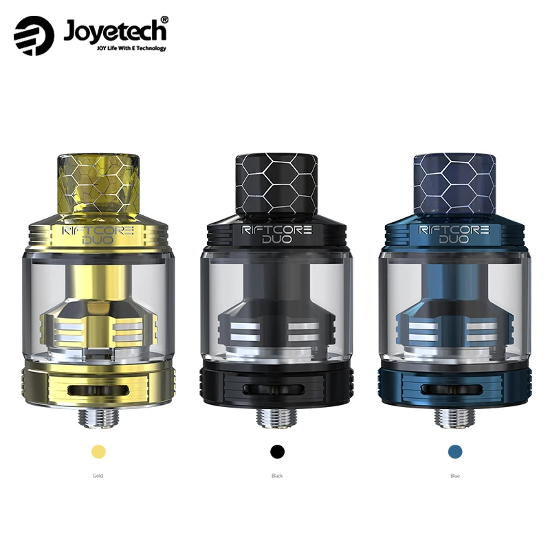 Original Joyetech RIFTCORE Duo Atomizer With 3.5ml Vape Tank Fit Electronic Cigarette Box MOD Vaper
Original Joyetech RIFTCORE Duo Atomizer With 3.5ml Vape Tank Fit Electronic Cigarette Box MOD Vaper