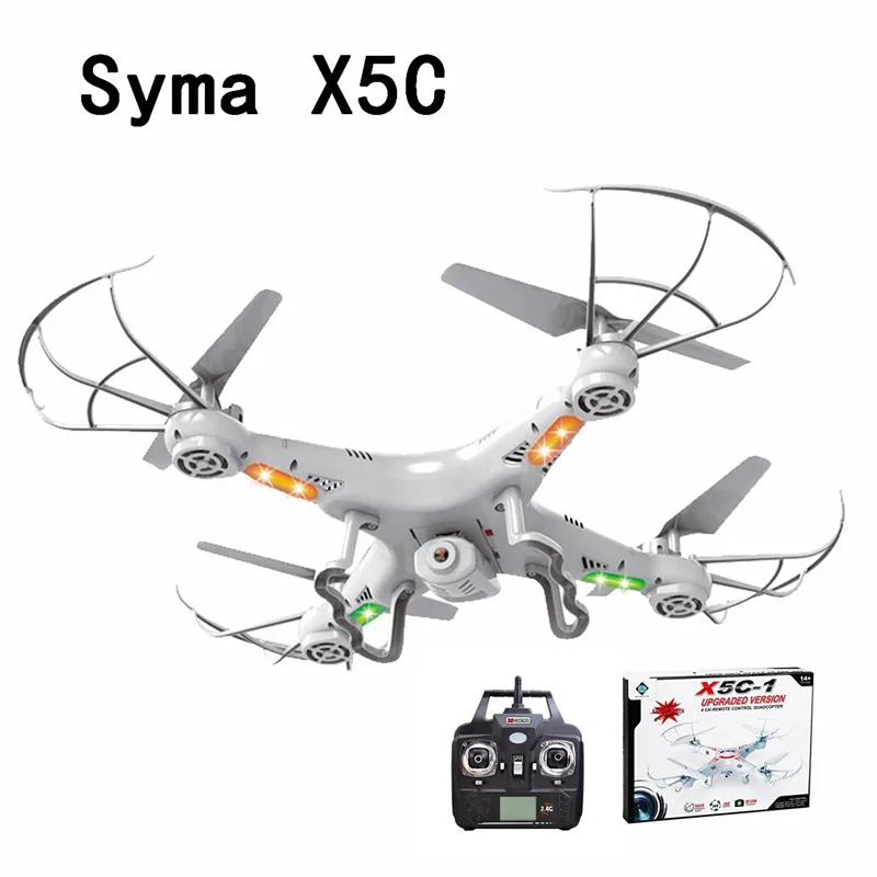 SYMA X5C (Upgrade Version) RC Drone 6-Axis Remote Control Helicopter Quadcopter With 2MP HD Camera or X5 RC Dron No Camera
SYMA X5C (Upgrade Version) RC Drone 6-Axis Remote Control Helicopter Quadcopter With 2MP HD Camera or X5 RC Dron No Camera