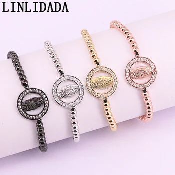 10Pcs Fashion Charm Bracelet For Men Women Micro Pave Cubic Zirconia Round Braided Macrame Bracelet Jewelry Gift
10Pcs Fashion Charm Bracelet For Men Women Micro Pave Cubic Zirconia Round Braided Macrame Bracelet Jewelry Gift