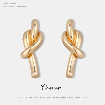 Yhpupu Statement Minimalist Zinc Alloy Knot Irregular Stud Earrings Vintage Gold Earrings For Women Party Jewelry Kolczyki 2020
Yhpupu Statement Minimalist Zinc Alloy Knot Irregular Stud Earrings Vintage Gold Earrings For Women Party Jewelry Kolczyki 2020