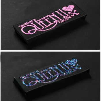 Free Shipping and sample High Quality personalized cloth fabric labels customized woven labels with shinney thread
Free Shipping and sample High Quality personalized cloth fabric labels customized woven labels with shinney thread