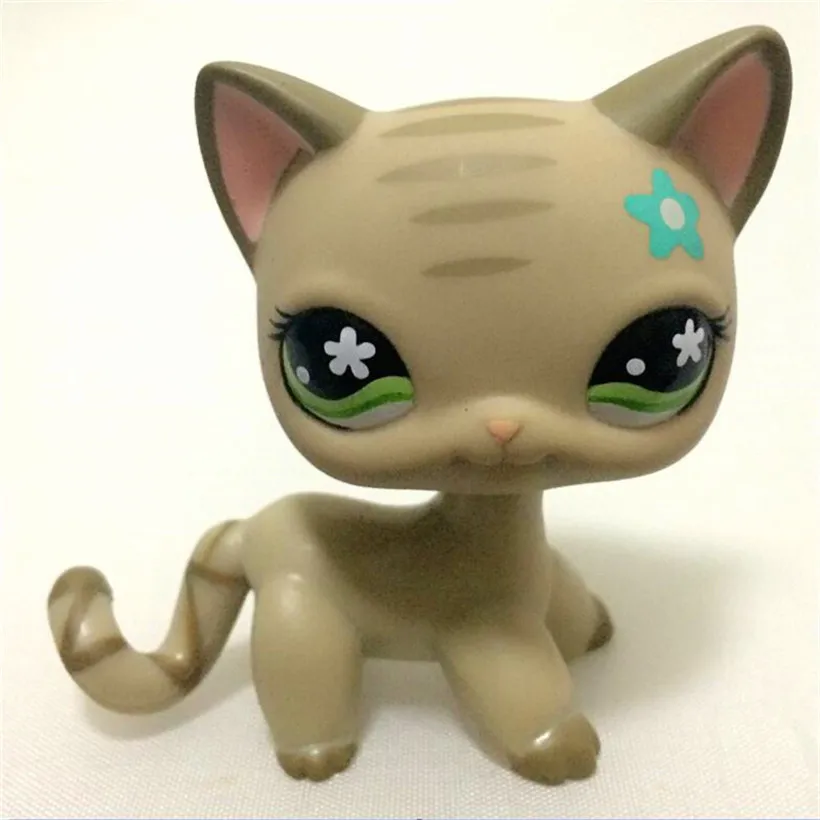 Lps Pet Shop Classic Animal Littlest Pet Gray Cute Short Hair Cat Kitty Green Eyes Action Figure Model Children Toys Gifts
Lps Pet Shop Classic Animal Littlest Pet Gray Cute Short Hair Cat Kitty Green Eyes Action Figure Model Children Toys Gifts