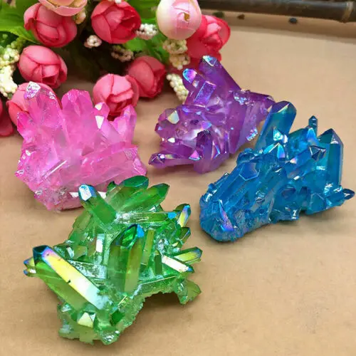 1pcs Titanium Natural Druzy Quartz Cluster Crystal Geode Gemstone Specimen Home Decoration Crafts 3-4cm
1pcs Titanium Natural Druzy Quartz Cluster Crystal Geode Gemstone Specimen Home Decoration Crafts 3-4cm