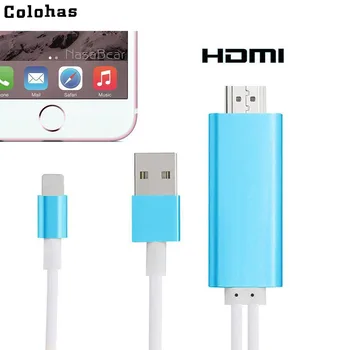 Colohas 2m HD TV Share Push Converter Cable for Apple iPad Tablet to HDMI Interface Device Projector with Micro USB
Colohas 2m HD TV Share Push Converter Cable for Apple iPad Tablet to HDMI Interface Device Projector with Micro USB